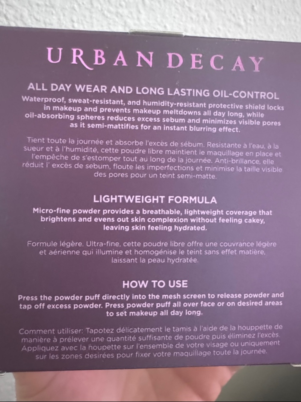 Urban Decay All Nighter Loose Setting Powder - NWT - Picture 6 of 13